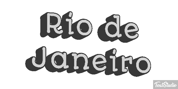 Rio de Janeiro Efekt tekstowy
