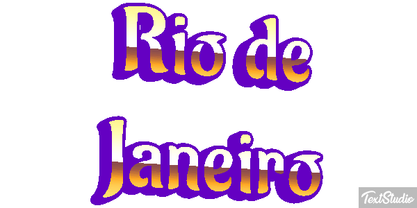 Rio de Janeiro Efekt tekstowy