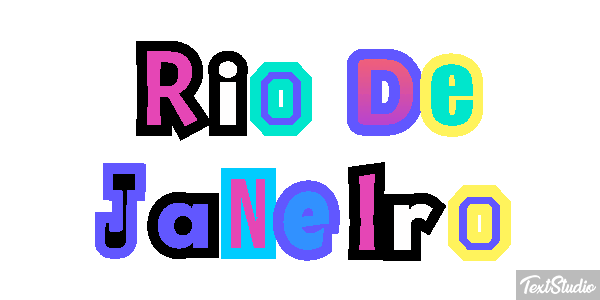 Rio de Janeiro Efekt tekstowy