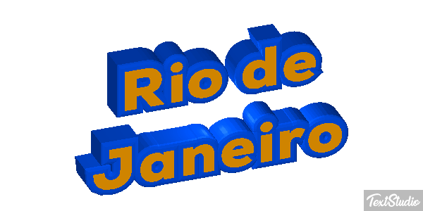 Rio de Janeiro Efekt tekstowy