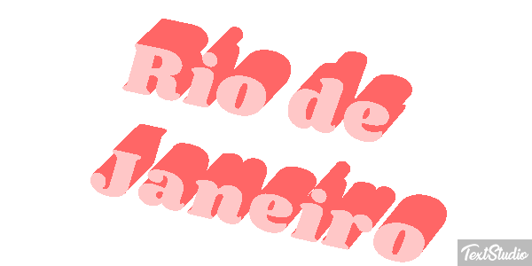 Rio de Janeiro Efekt tekstowy