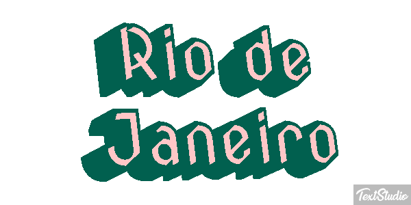 Rio de Janeiro Efekt tekstowy