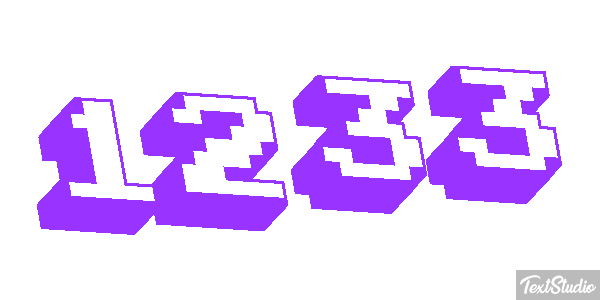 1233 Text effect