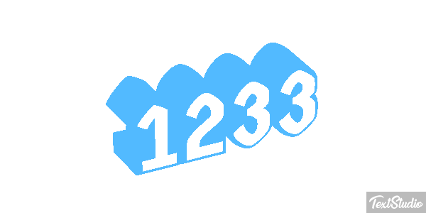 1233 Text effect