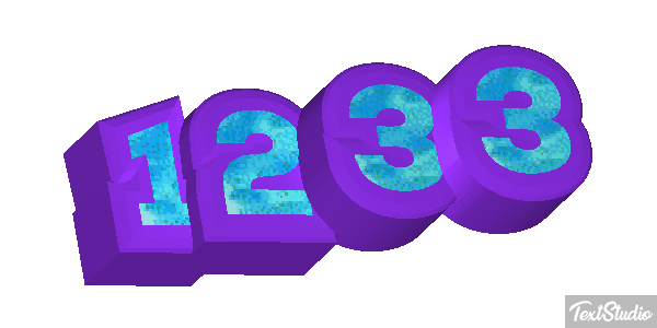 1233 Text effect