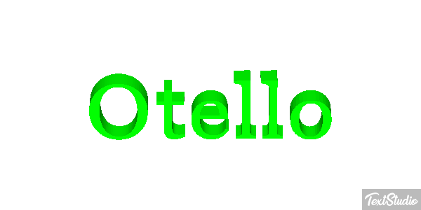 Otello Effetto testo