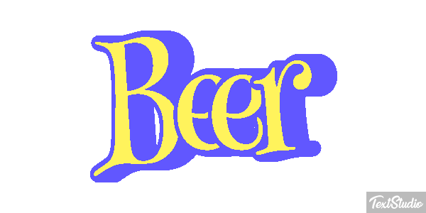 Beer Tekst effect
