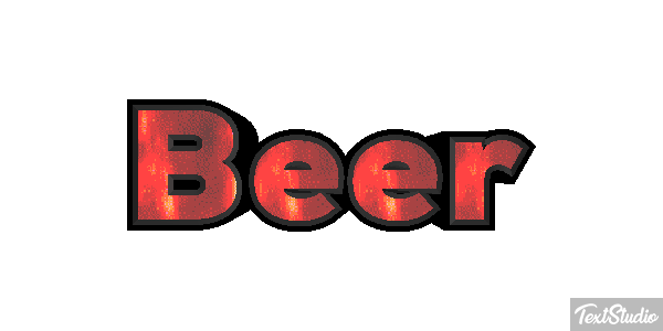 Beer Tekst effect