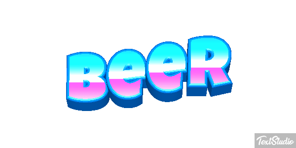 Beer Tekst effect