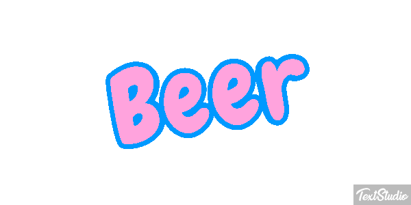 Beer Tekst effect
