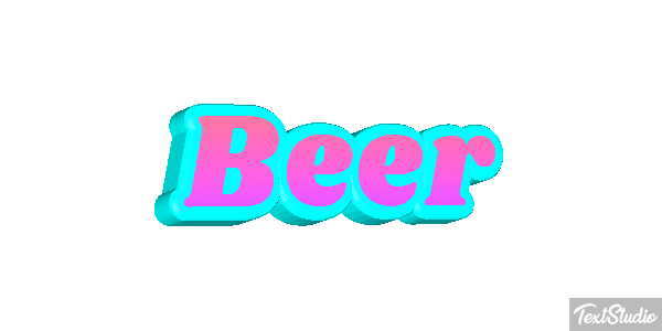 Beer Tekst effect