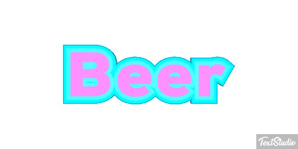 Beer Tekst effect