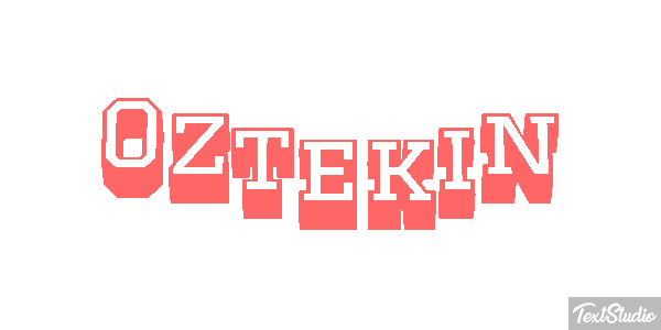 Öztekin Effetto testo