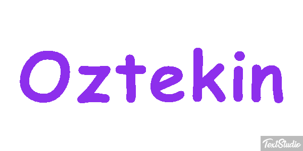 Öztekin Effetto testo