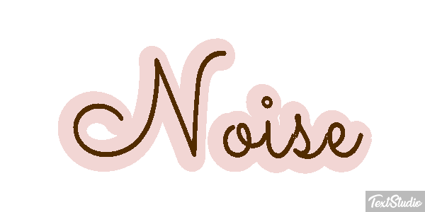 Noise Text effect