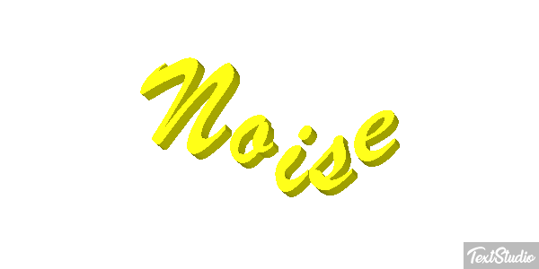 Noise Text effect