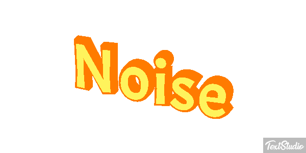 Noise Text effect