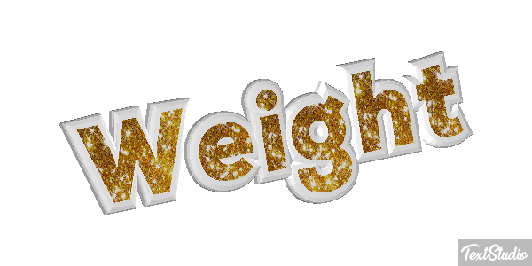 Weight Текстовый эффект