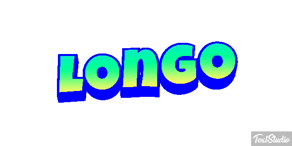 Longo Efeito do texto