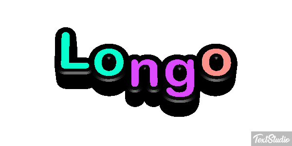 Longo Efeito do texto