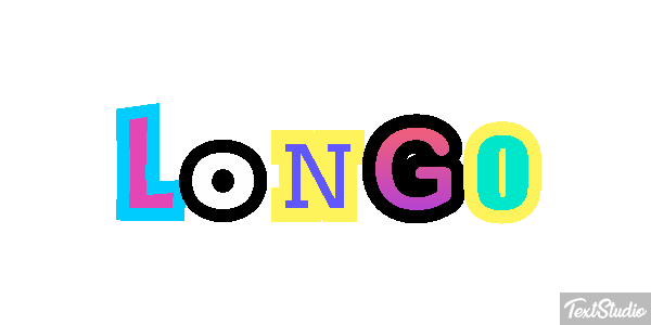 Longo Efeito do texto