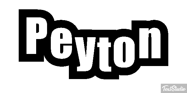 Peyton Efekt tekstowy