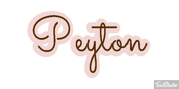 Peyton Efekt tekstowy