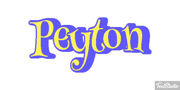 Peyton Efekt tekstowy