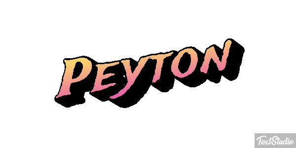 Peyton Efekt tekstowy