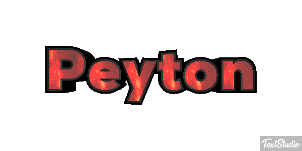 Peyton Efekt tekstowy