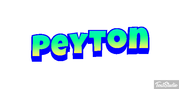 Peyton Efekt tekstowy