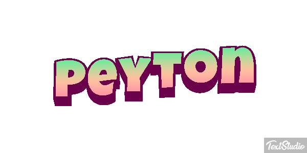 Peyton Efekt tekstowy