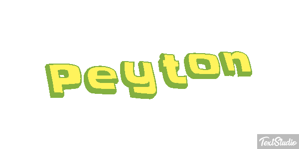 Peyton Efekt tekstowy