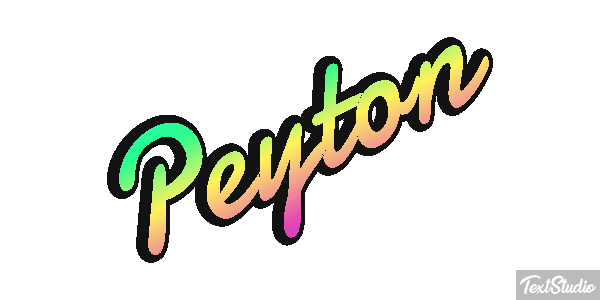 Peyton Efekt tekstowy