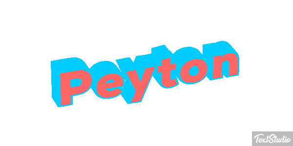Peyton Efekt tekstowy