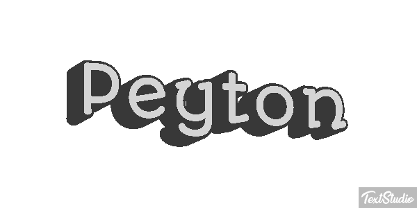 Peyton Efekt tekstowy