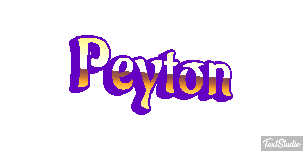 Peyton Efekt tekstowy