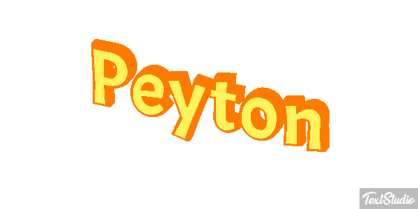 Peyton Efekt tekstowy