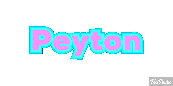 Peyton Efekt tekstowy