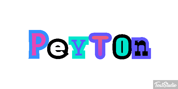 Peyton Efekt tekstowy