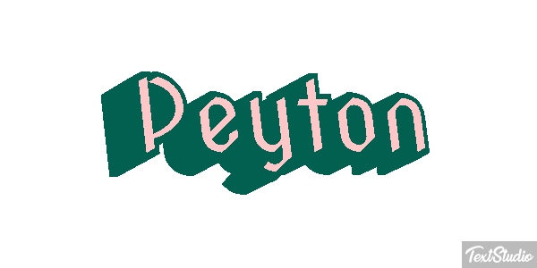 Peyton Efekt tekstowy