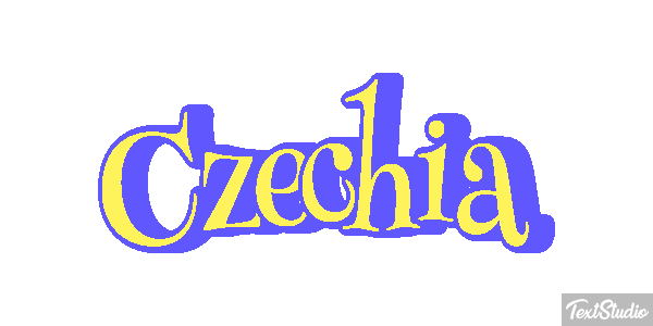Czechia Text effect