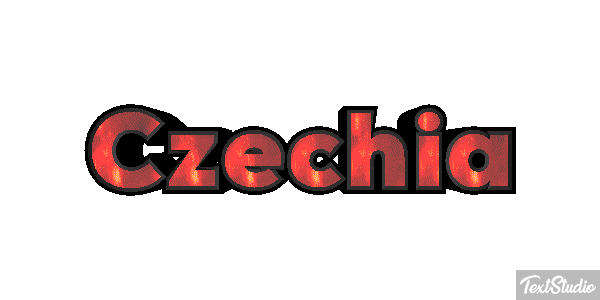 Czechia Text effect