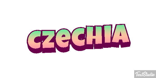 Czechia Text effect