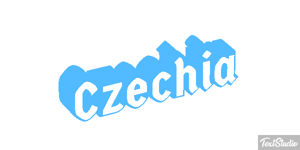 Czechia Text effect