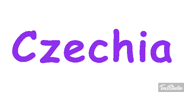 Czechia Text effect