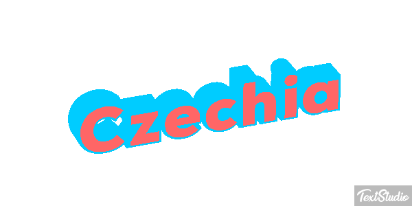Czechia Text effect