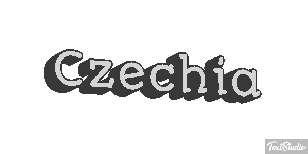 Czechia Text effect