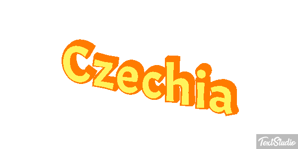 Czechia Text effect