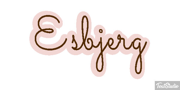 Esbjerg Effet de texte
